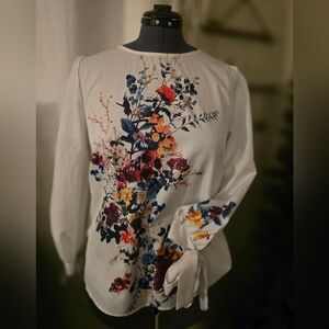 Floral Print Women's Top